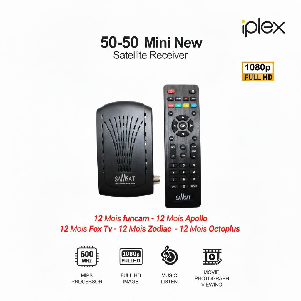 Récepteurs  Samsat  50-50 Mini New 