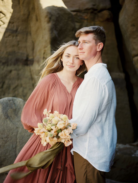 destination florist engagement bouquet