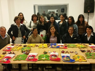 Culminó con éxito el primer Curso Taller de Manualidades Navideñas