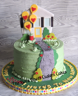 Housewarming Birthday Cake