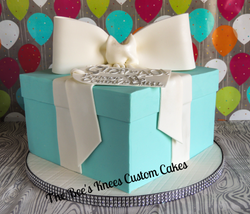 Tiffany Box Cake