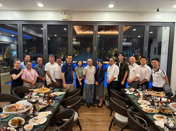 Farewell and Welcome Party for Vice consul Oda & Nakata