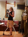 Julie Ankiewicz, Master of Ceremonies at ‘Destination Australia’ Exhibition. Daughter of Polish Soldier from Carpathian Brigade, Ander's 2nd Corps Came out on Strathnaver 1948
Served in African, Middle East and Mediterranean Campaigns