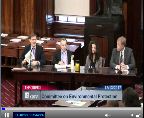 SWIM, Trust for Public Land, NRDC & Riverkeeper Delivering Our Testimony