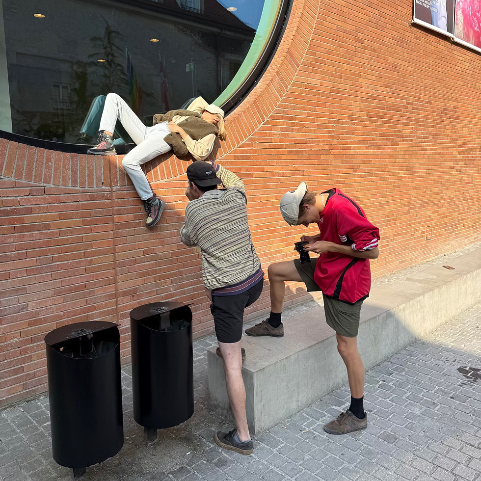 Für ein weiteres Fotoshooting in München mussten wir um halb 4 Uhr aufstehen.