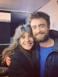 olga turrini maquilladora profesional con daniel radcliffe