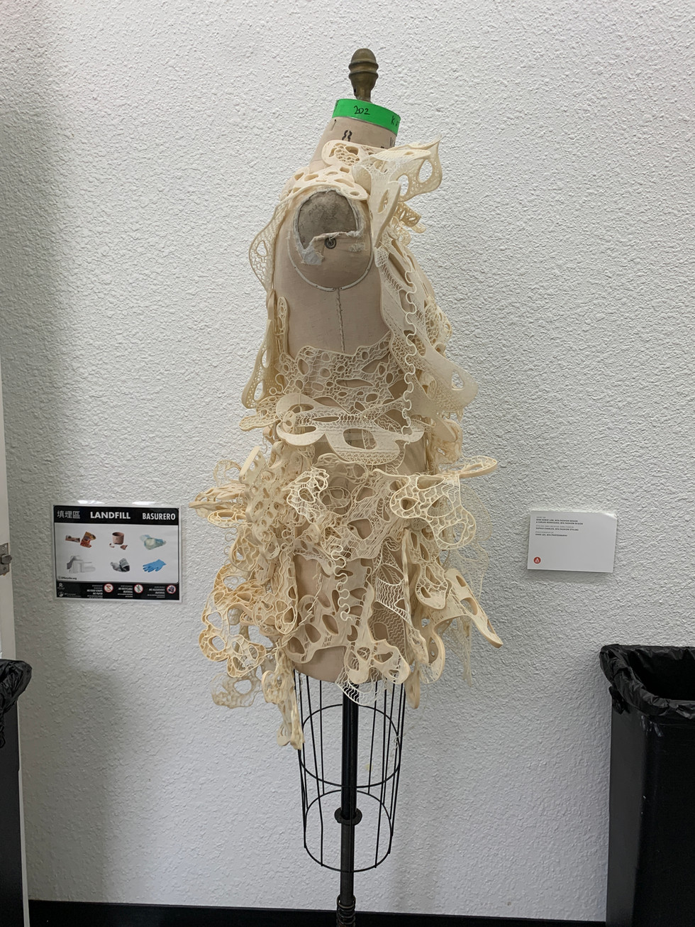 3D Printed dress from thesis project.