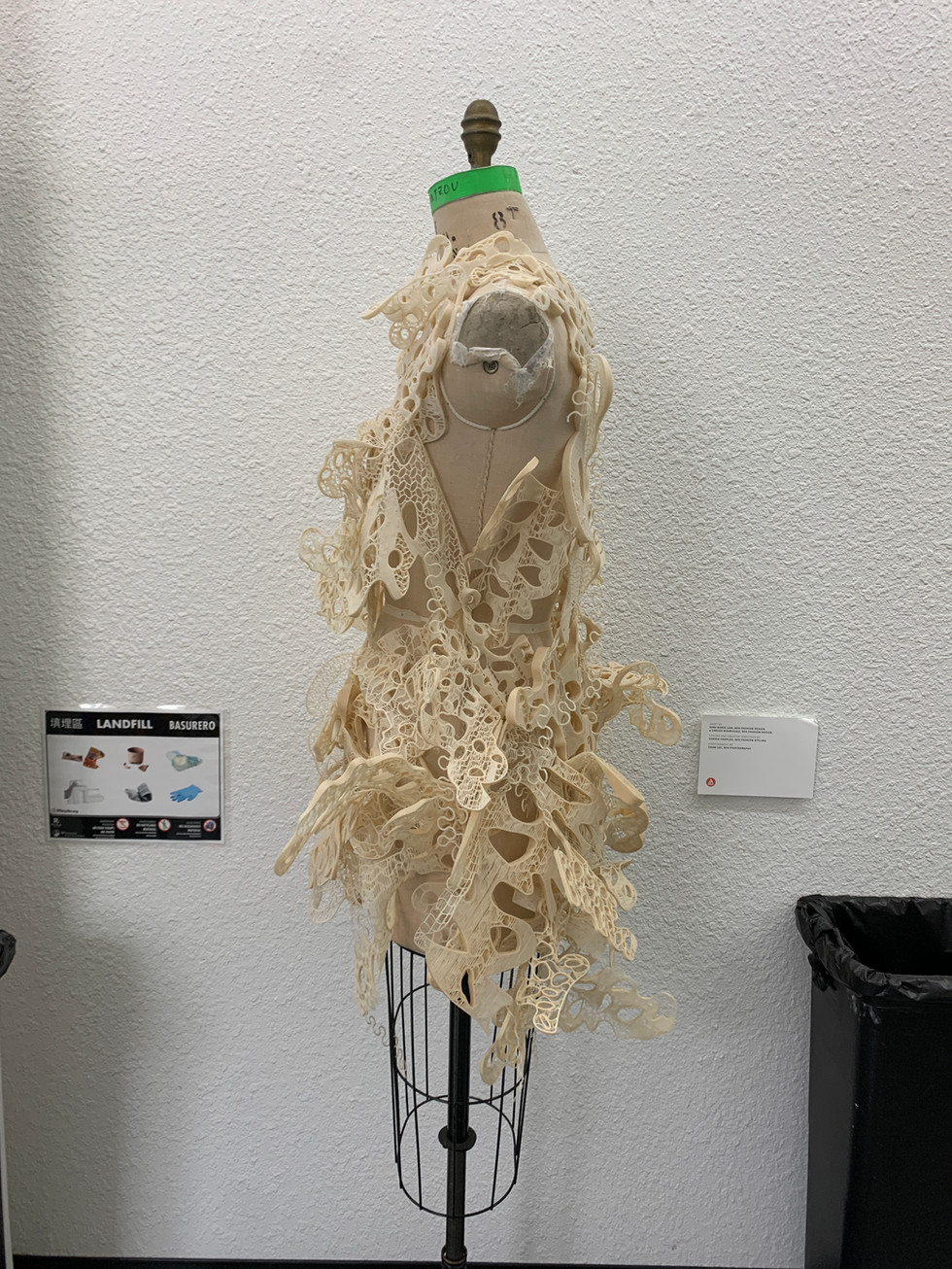 3D Printed dress from thesis project.