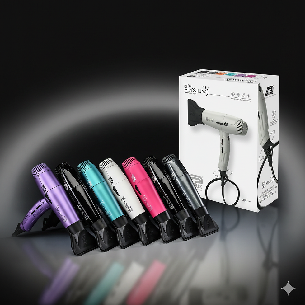 Miniatura: Parlux Elysium Mini Phon professionale 2300 W asciugacapelli con motore digitale con  3 velocità e 3 temperature