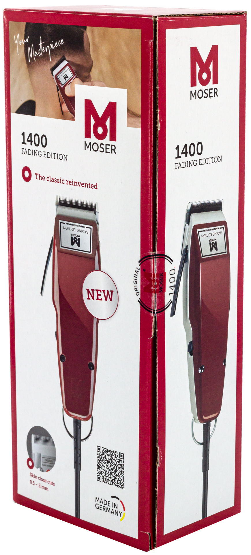 Miniatura: moser 1400-0002 fading edition tagliacapelli professionale tosatrice capelli regolabarba macchinetta per capelli