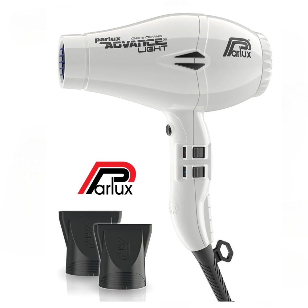 phon parlux professionale advance light ionic & ceramic  asciugacapelli 2200W Leggero e Potente bianco