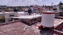 obra original, azotea