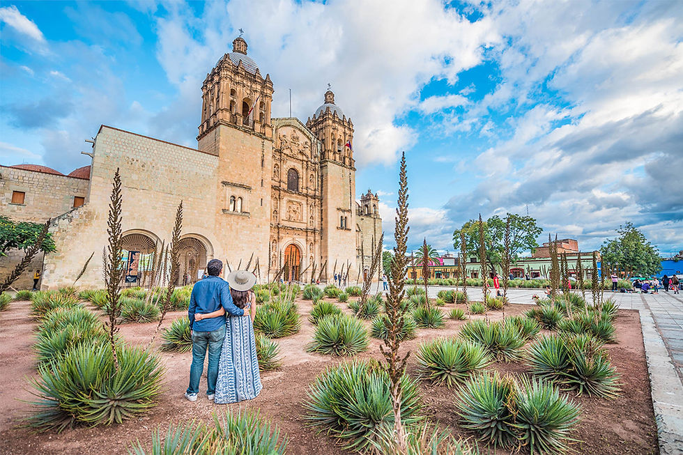 El templo de Santo Domingo en Oaxaca