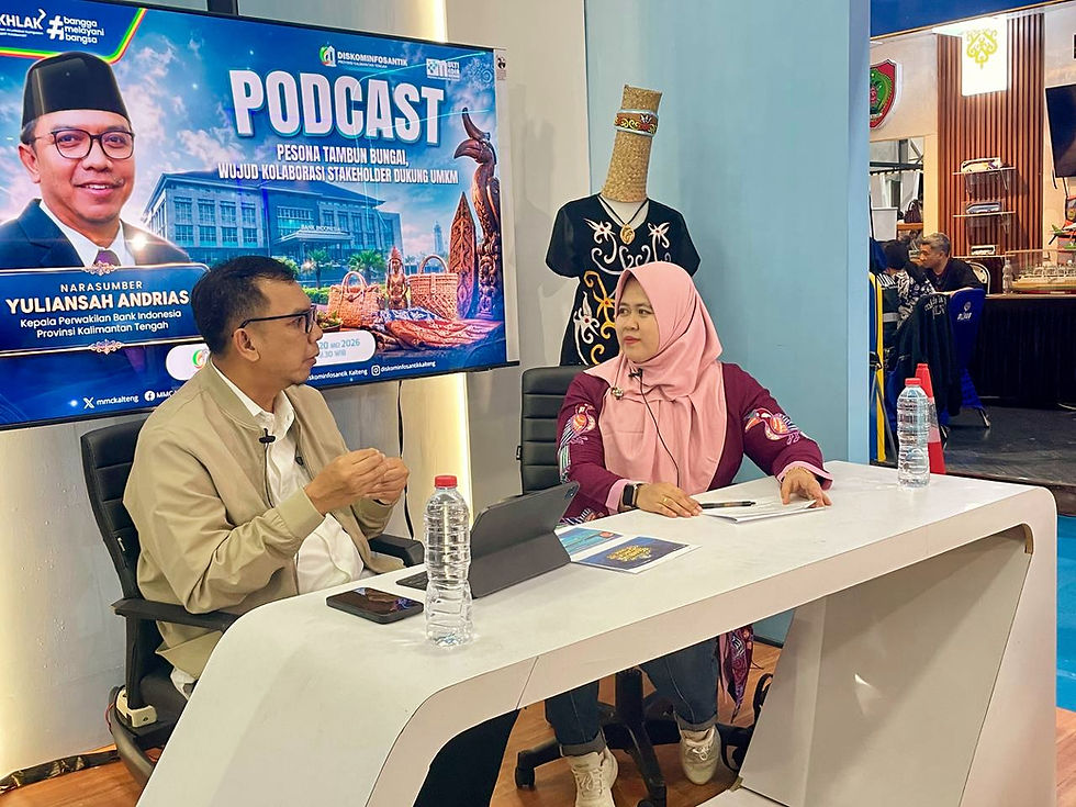 BI Kalteng Siapkan Pesona Tambun Bungai 2026 untuk Dorong UMKM dan Edukasi Rupiah