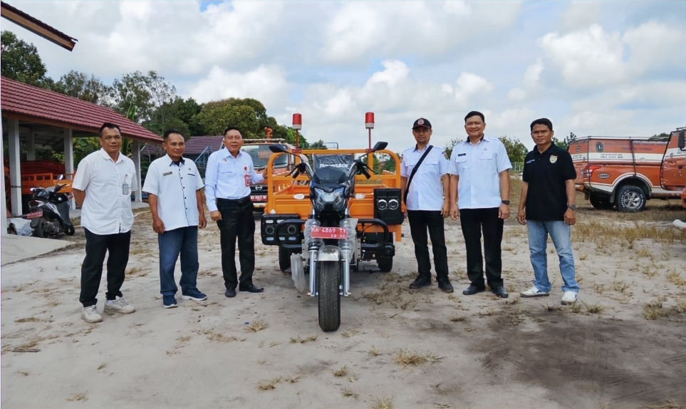 BPBD Katingan Serahkan Kendaraan Operasional untuk Perkuat Pencegahan Karhutla di Kamipang