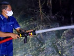 Bupati Mura Turun Langsung Pantau Penanganan Karhutla di Tanah Siang