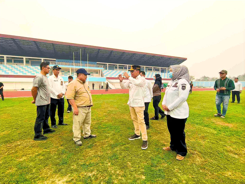 Persiapan Porprov XIII Kalteng di Kobar Capai 90 Persen
