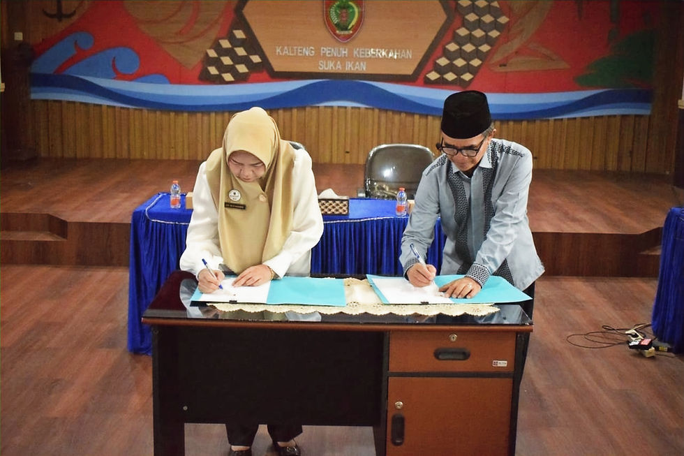 Dislutkan Kalteng dan Universitas Antakusuma Jalin Kerja Sama Kembangkan Sektor Kelautan dan Perikanan