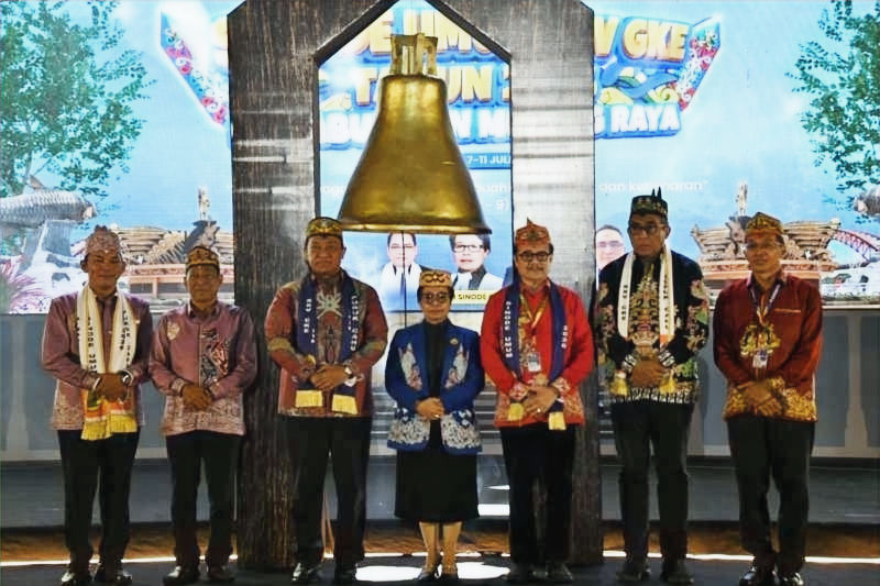 Wagub Kalteng Buka Sinode Umum XXV GKE di Murung Raya, Bupati Heriyus Ajak Perkuat Kerukunan