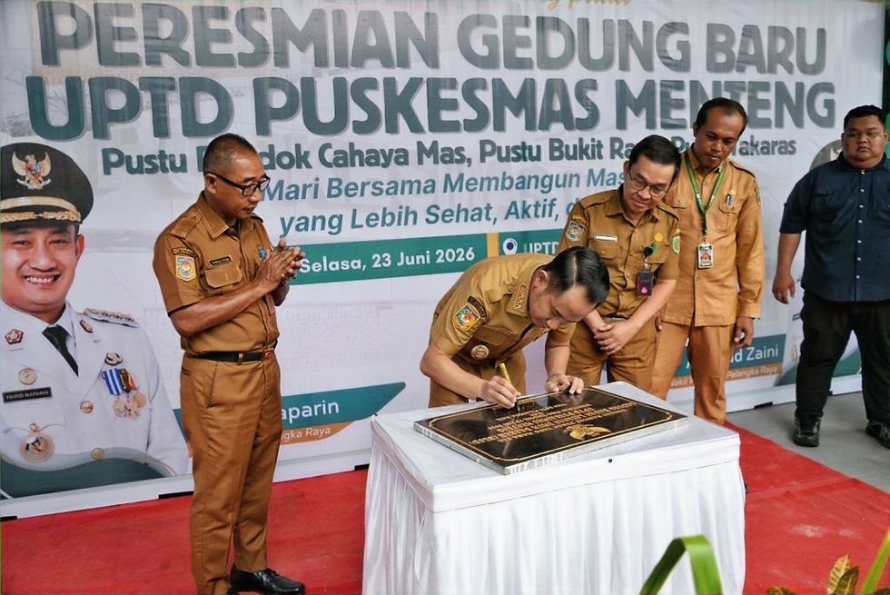 Wali Kota Resmikan Gedung Baru Puskesmas Menteng, Lengkapi Layanan Persalinan dan UGD 24 Jam