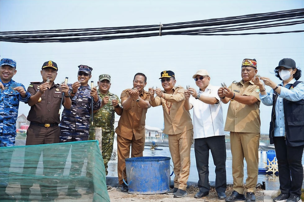Gubernur Kalteng Dorong Optimalisasi Tambak Udang Vaname Sukamara untuk Tingkatkan Pendapatan Daerah