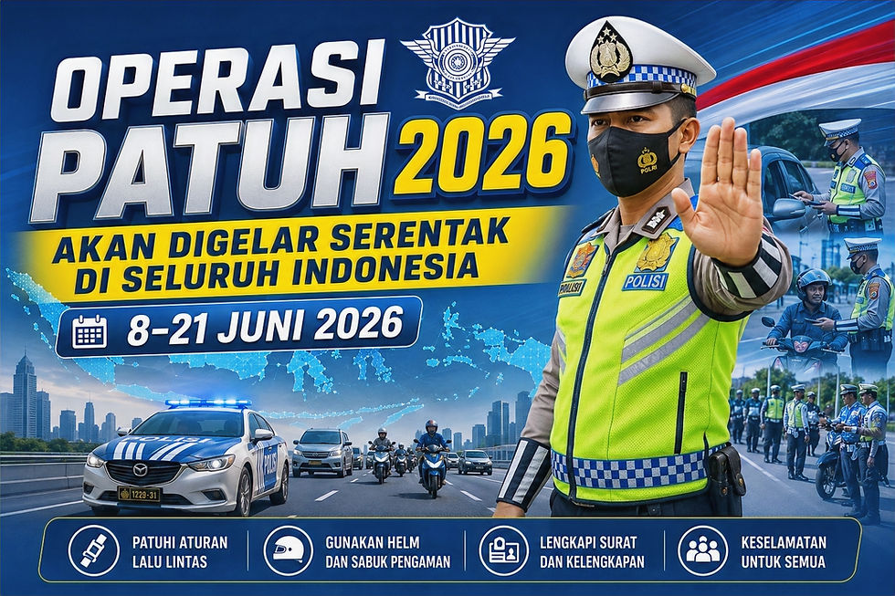 Operasi Patuh 2026 Digelar Mulai 8 Juni, Penegakan Hukum Elektronik Diperkuat