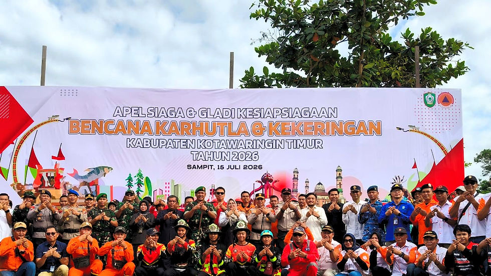 Pemkab Kotim Gelar Apel Siaga Karhutla, Perkuat Kesiapsiagaan Hadapi Musim Kemarau