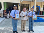 Kanwil KemenHAM Kalteng Tanamkan Nilai HAM kepada Pelajar di Empat SMA Negeri