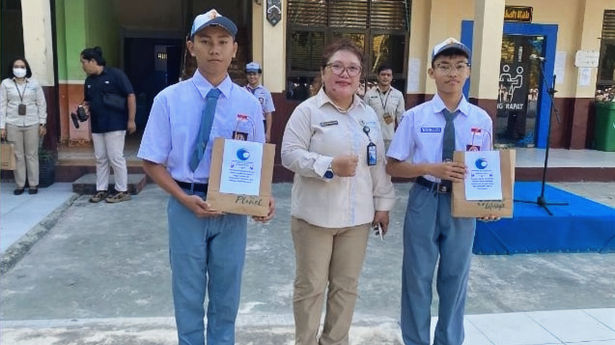 Kanwil KemenHAM Kalteng Tanamkan Nilai HAM kepada Pelajar di Empat SMA Negeri