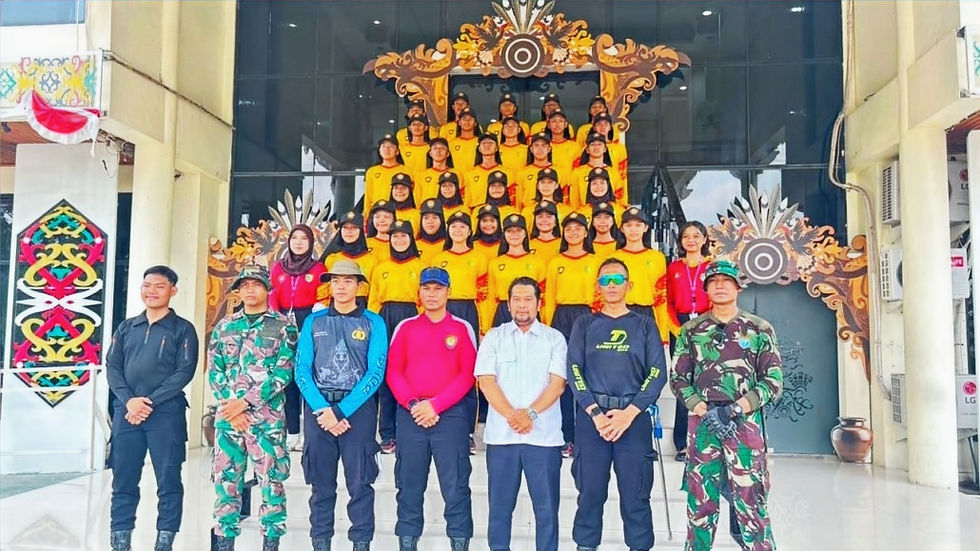 H-5 HUT ke-81 RI, Kesiapan Paskibraka Palangka Raya Capai 90 Persen