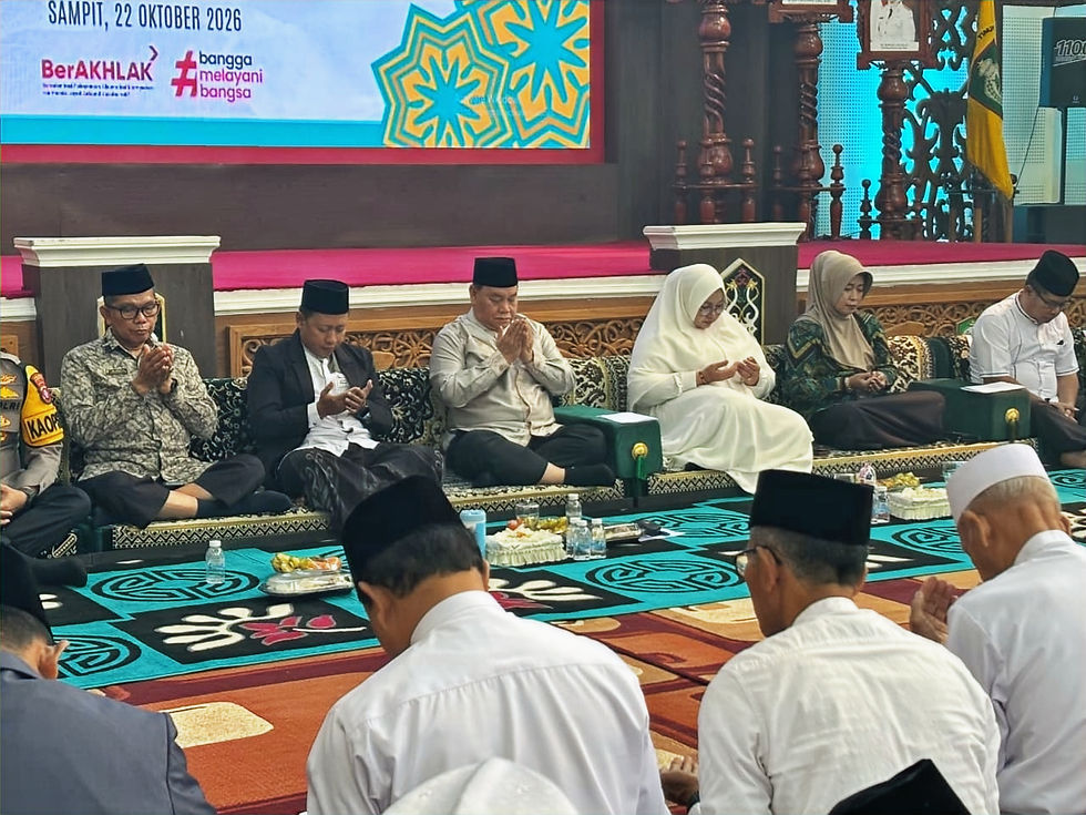 Kabut Asap, Peringatan Hari Santri 2026 di Kotim Dipindahkan ke Dalam Ruangan