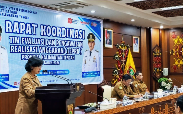 Realisasi APBD Pemprov Kalteng Baru 30,61 Persen, Serapan Anggaran Masih Jauh dari Target