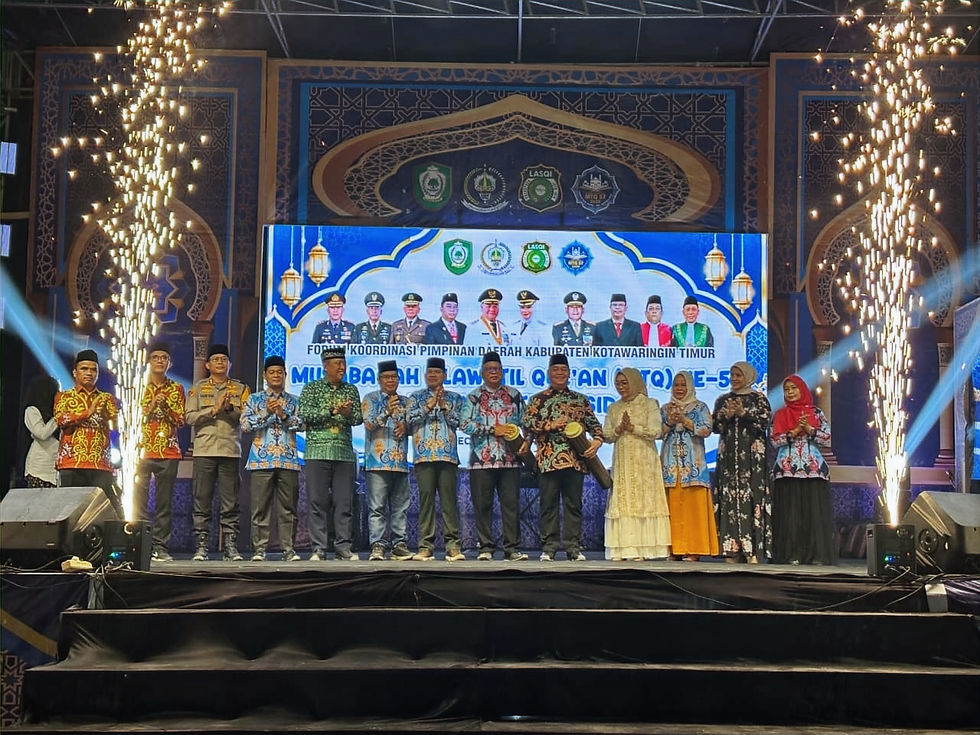 Bupati Halikinnor Buka MTQ ke-57 dan FSQ ke-26 Kotim