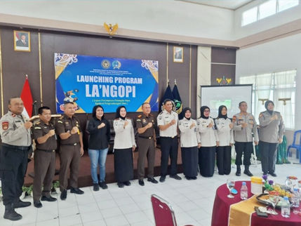 Lapas Perempuan Palangka Raya Luncurkan LA'NGOPI, Perkuat Sinergi Pembinaan dan Berbagi Pengetahuan