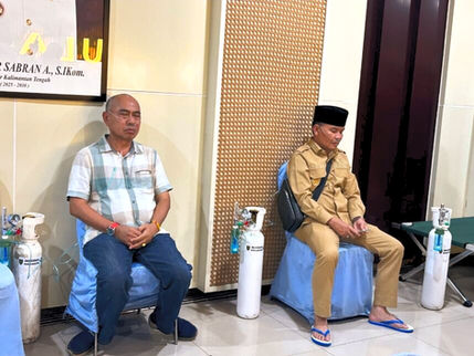 Gubernur Kalteng Tinjau Rumah Oksigen Gratis, Pastikan Layanan Siaga Hadapi Kabut Asap
