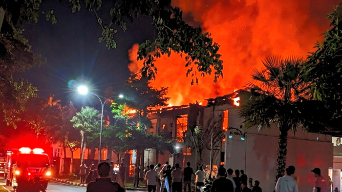 Gedung Biro Kesra Setda Kalteng Terbakar, Gubernur Soroti Hydrant Tak Berfungsi