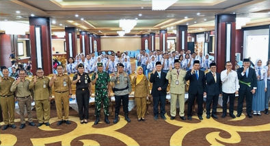 DPPI Kalteng Periode 2026–2030 Dilantik, Pusdiklat 54 Calon Paskibraka Resmi Dimulai
