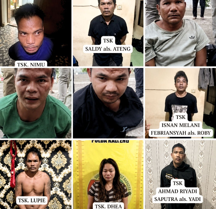 Bareskrim Tetapkan Sembilan Tersangka Kasus Penyerangan Polisi di Katingan, Tiga DPO Masih Diburu