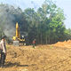 Excavator Terbakar di Tamiang Layang, Api Berhasil Dikendalikan