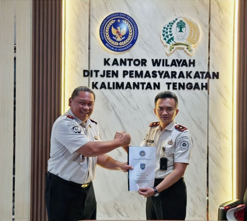 Dannu Priyanto Resmi Pimpin Bapas Sampit, Gantikan Prayudha Rachmadany