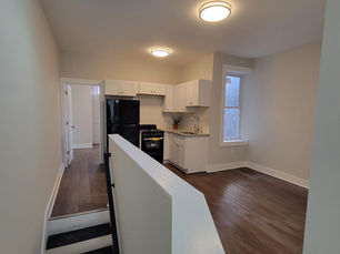 A newly renovated apartment.