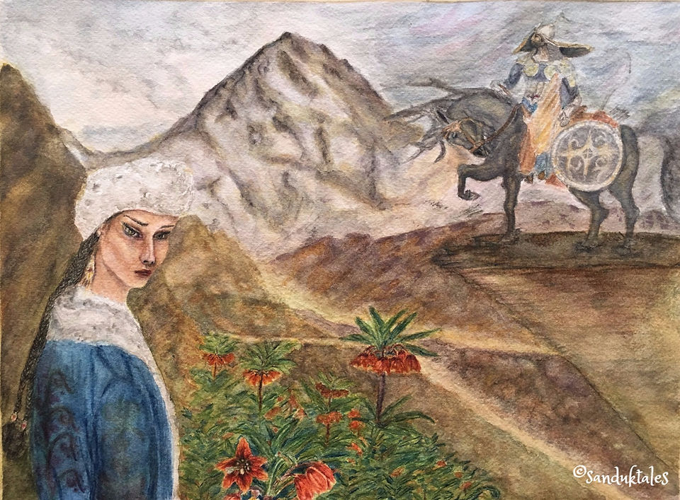 Aigul the moonflower
