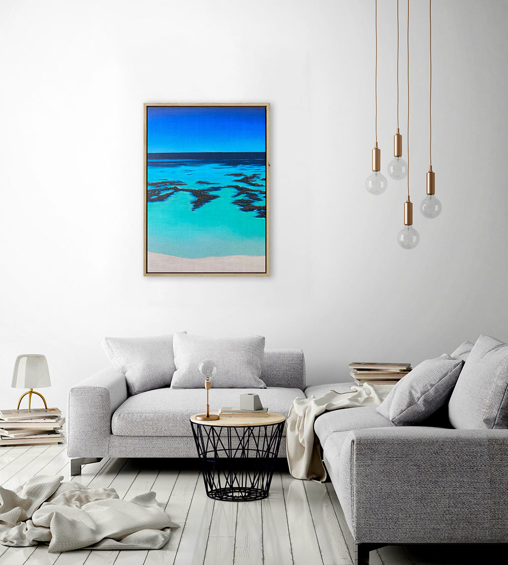 Wadjemup Dreaming Left Side - Limited Edition Print