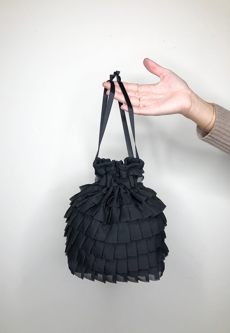 Miniatura: Plissé Flapper bag