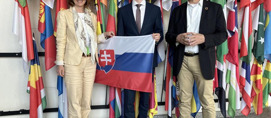 Súťažiaci 25. ročníka na návšteve Informačnej služby OSN vo Viedni