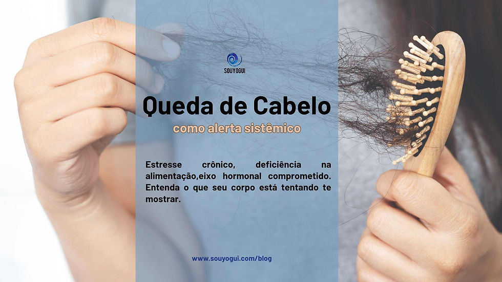 Queda de cabelo e sua relação com o bem-estar