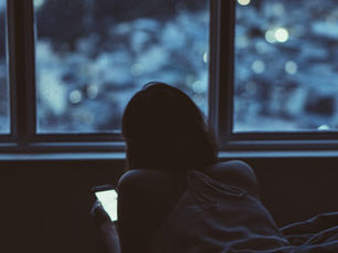 pessoa calma e cansada