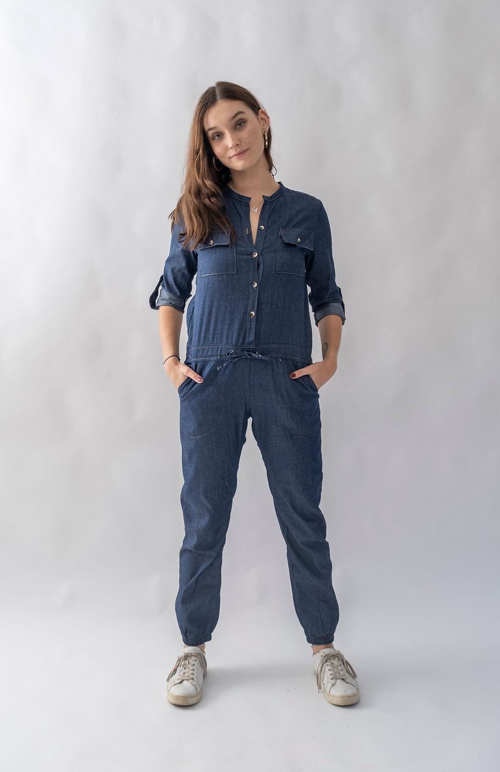 Thumbnail: Esona Jumpsuit Denim