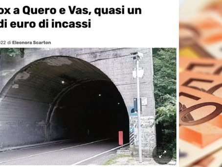 Proventi Multe: Come si spendono a Quero Vas (BL).