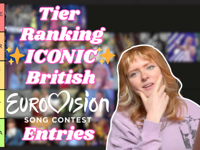 TIER RANKING ✨ICONIC✨ BRITISH EUROVISION ENTRIES 🇬🇧 🎤